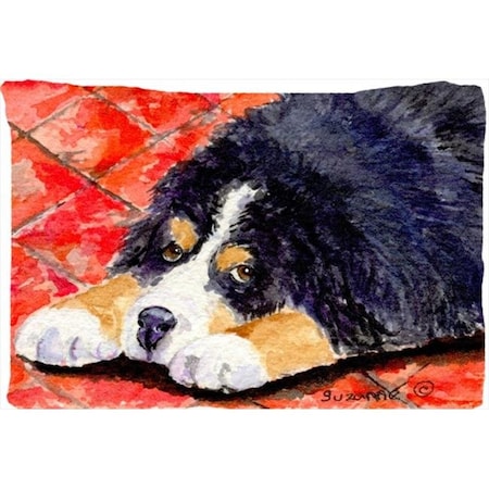 Jensendistributionservices 20.5 x 30 in. Bernese Mountain Dog Moisture Wicking Fabric Standard Pillowcase MI227232